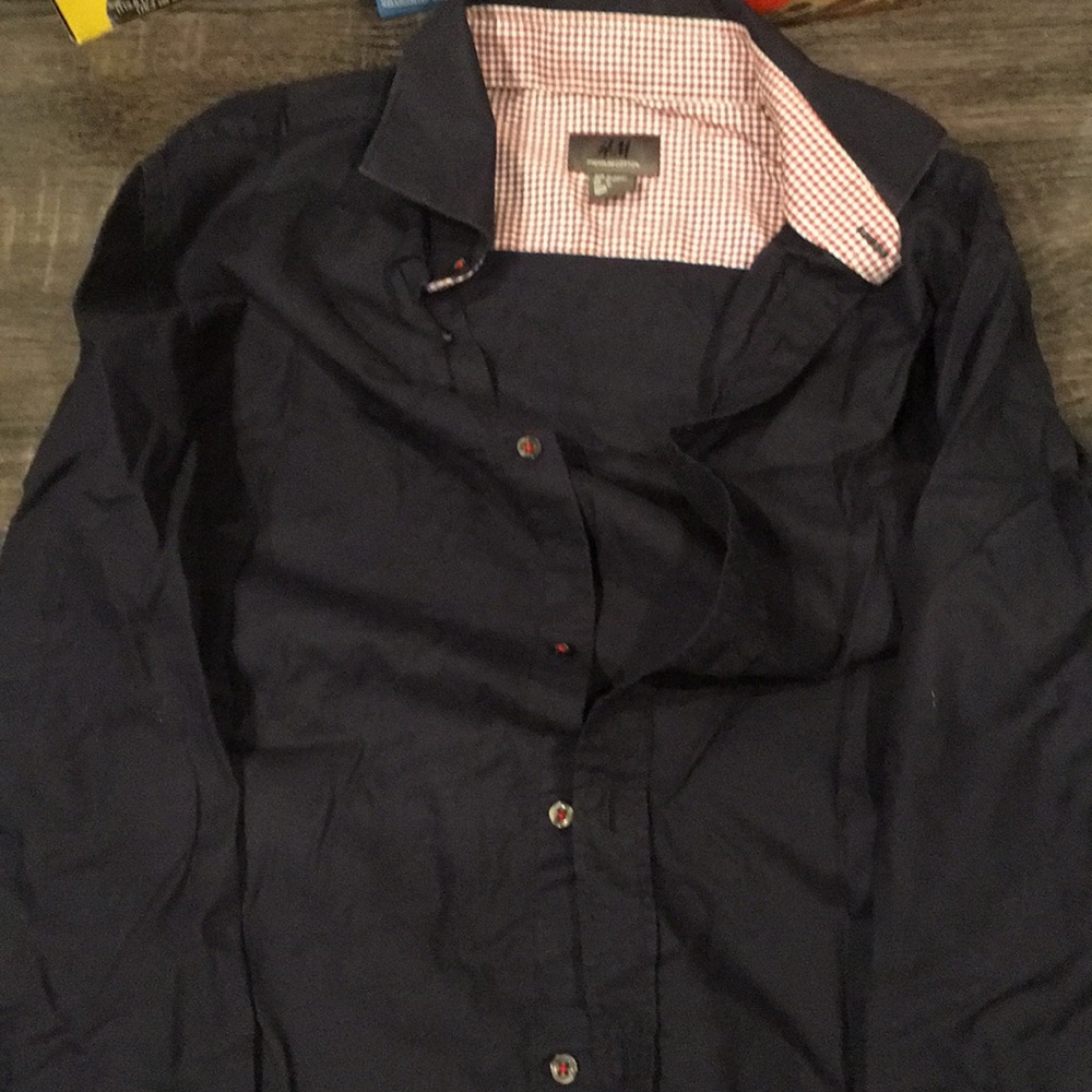 H&M Premium Cotton. Men’s button down shirt
